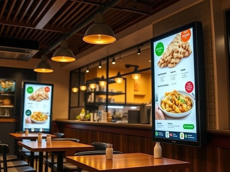 Digital Signage in Restaurant Marketing